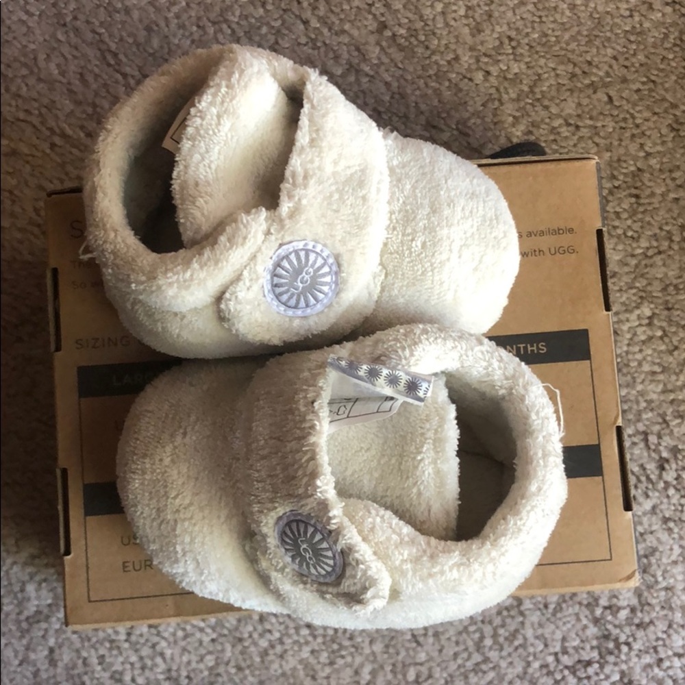 Cream color Baby Uggs